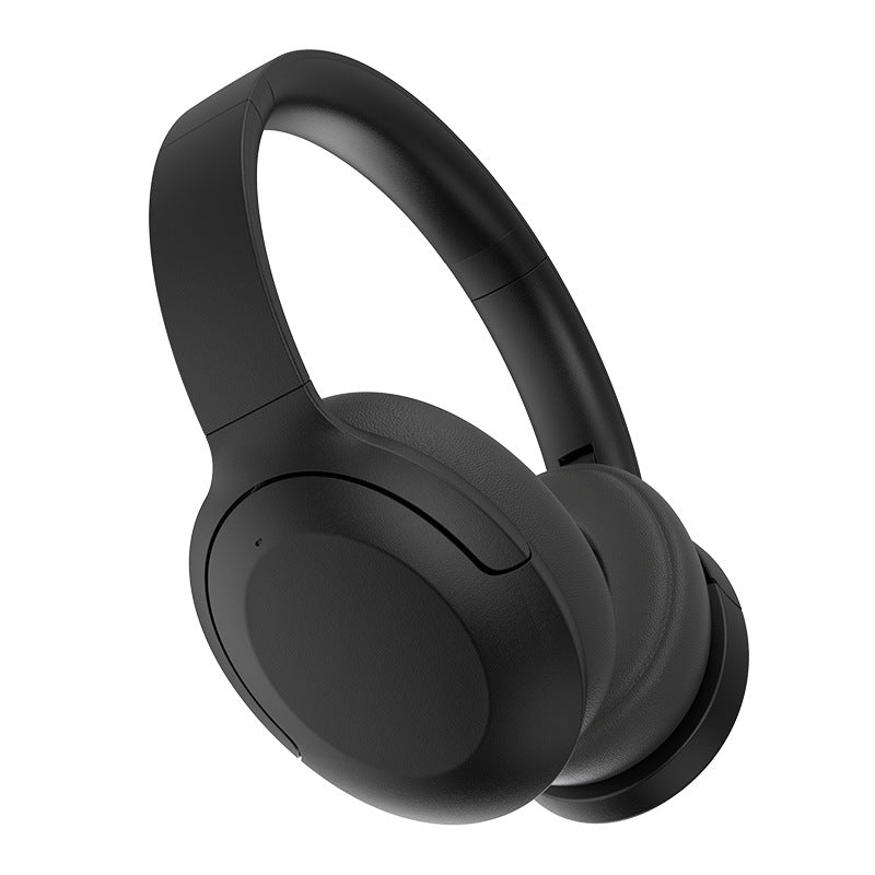 Black P3965 Foldable Bluetooth 5.3 Anc Wireless Over Ear Headphones With Noise Cancellation