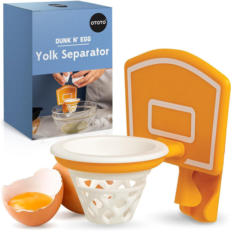 Dunk N' Egg Fun And Innovative Basketball Themed Yolk Separator For Your Kitchen