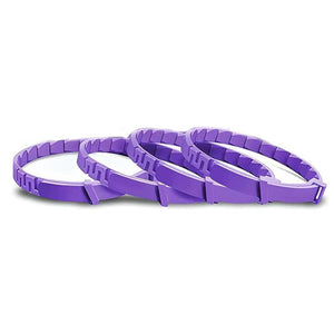 Purple Calming Collars For Dogs Natural Stress Relief Adjustable 4 Pack