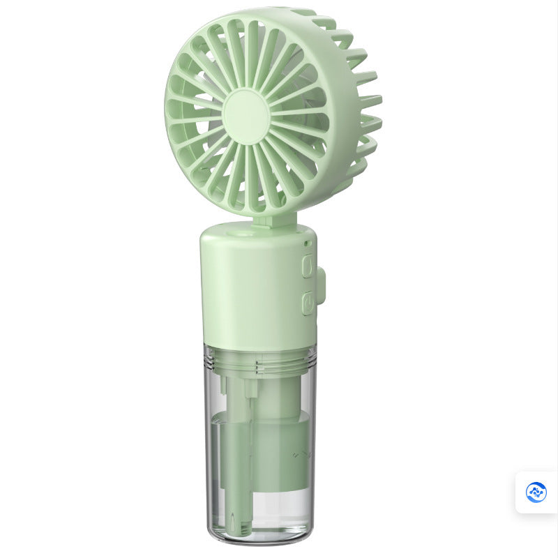 Portable 4 Speed Mini Spray Fan With Moisturizing Function F2 (2Pcs)