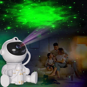 Astronaut Galaxy Projector Night Light With Remote Control Space Shuttle