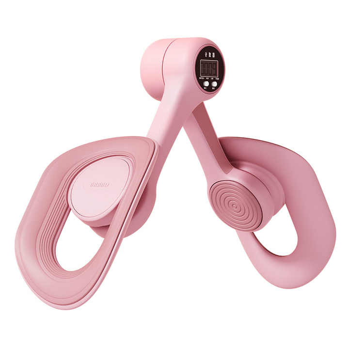 Pink Counting Adjustable Pelvic Floor Muscle Trainer With Smart Counter Postpartum Recovery Tool