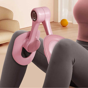 Pink Counting Adjustable Pelvic Floor Muscle Trainer With Smart Counter Postpartum Recovery Tool