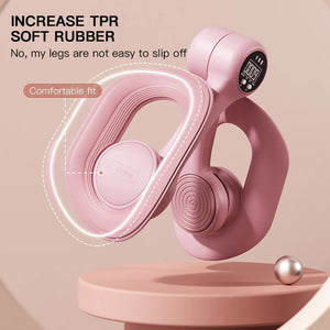 Pink Counting Adjustable Pelvic Floor Muscle Trainer With Smart Counter Postpartum Recovery Tool