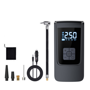 Portable Digital Tire Inflator Pump With Lcd Display Type C Charging And 150 Psi Max Pressure