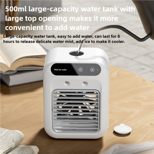 Portable Mini Air Cooler L7 With 500Ml Water Tank And Humidifier Function