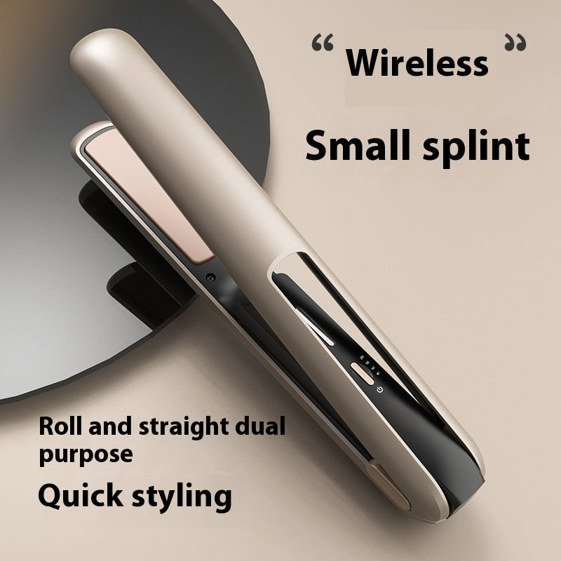 Starry Gray Wireless Usb Charging Hair Straighteners Volume Two In One