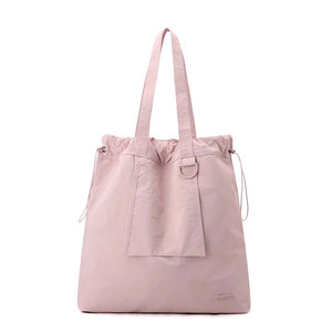 Pink Large Capacity Tote Bag Lightweight Single Shoulder For Commute Casual Outings And Shopping