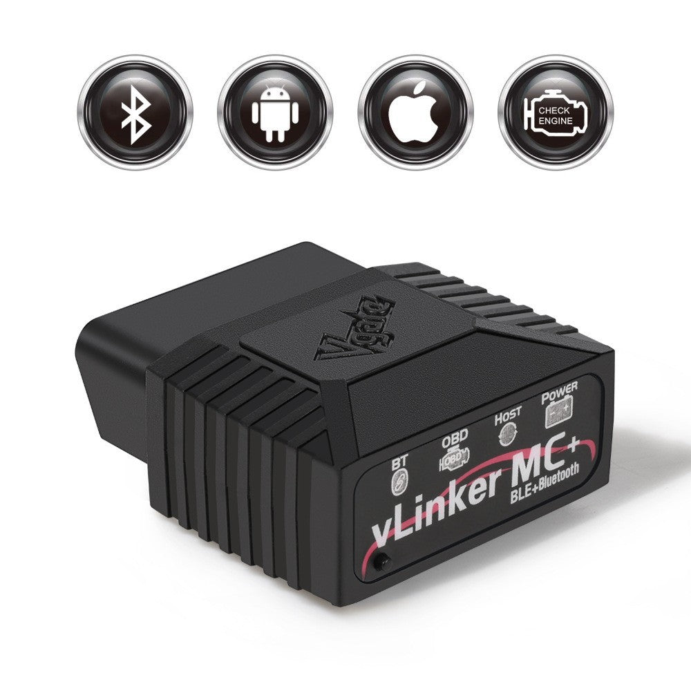 (Bluetooth 3.0 Version) Vgate Vlinker Mc+ Obd2 Diagnostic Scanner Supports Multiple Car Models & Advanced Protocols Comp