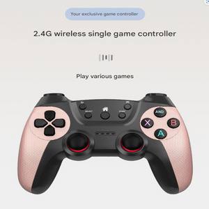 Black 2.4G Wireless Game Bluetooth Controller For Android Phones Pc Gaming Consoles