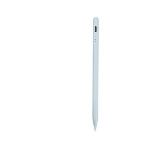 White Stylus Pen For Ipad (2018 & Later) Tilt Pressure Magnetic Attachment Led Battery Indicator Type C Rechargeable