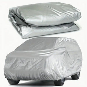 All Season Car Cover Waterproof And Uv Resistant M Size 430X160x120cm For Compact Cars