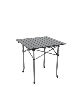 Folding Egg Roll Square Table Black 52X52x50