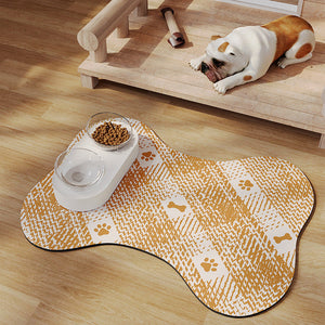 Anti Slip Diatom Mud Pet Feeding Mat 35X50cm For Dogs And Cats Easy To Clean