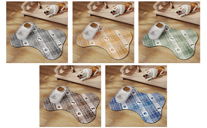 Anti Slip Diatom Mud Pet Feeding Mat 35X50cm For Dogs And Cats Easy To Clean