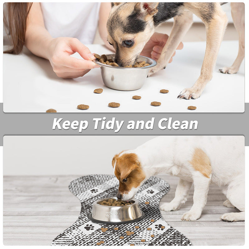 Anti Slip Diatom Mud Pet Feeding Mat 35X50cm For Dogs And Cats Easy To Clean