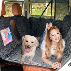 Support Board Pet Car Pad Black 137 X 164Cm