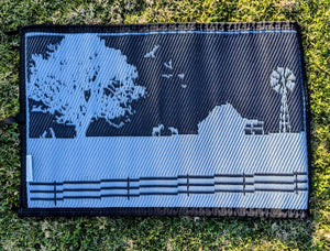 Country Grey 3M X 1.8M Recycled Mat