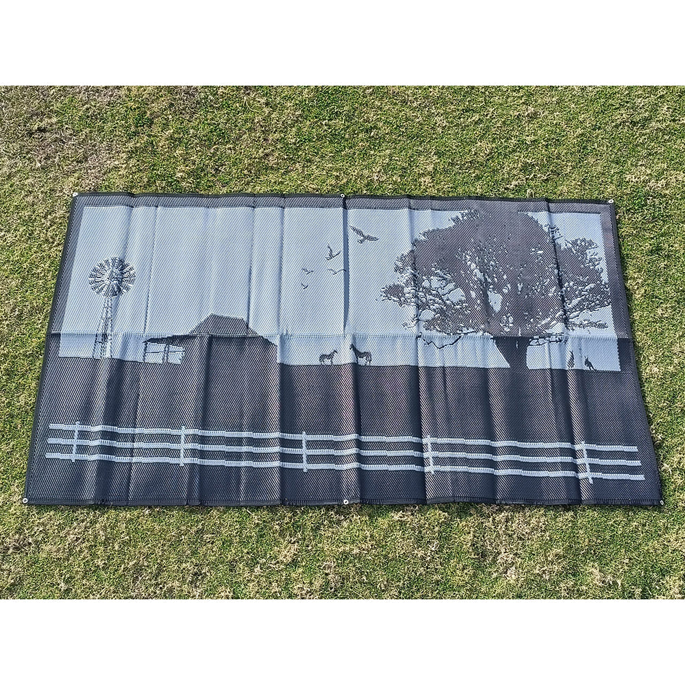 Country Grey 4M X 2.4M Recycled Mat