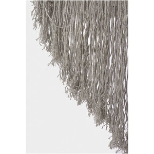 Fringed Cotton Rope Mexican Hammock Swing From Mexico In Dream Sands