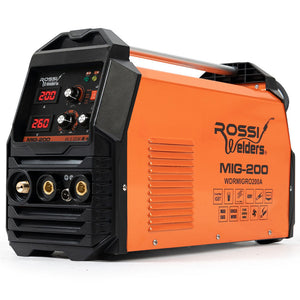 Rossi 200A Mig/Mag/Mma/Arc/Tig Multi Purpose Welder Flux/Solid Wire/Co2 Or Argon Gas