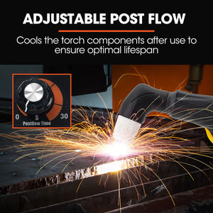 Rossi 45A Plasma Cutter Non Touch Pilot Arc For Easy Cuts Of Painted Or Rusty Metals Dc Inverter Cutting Machine Compres