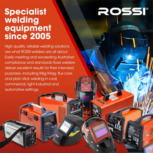 Rossi 18Pc Welding Consumables Kit To Suit Mig/Mag 14 15Ak Torch Includes Tips Shield Cups