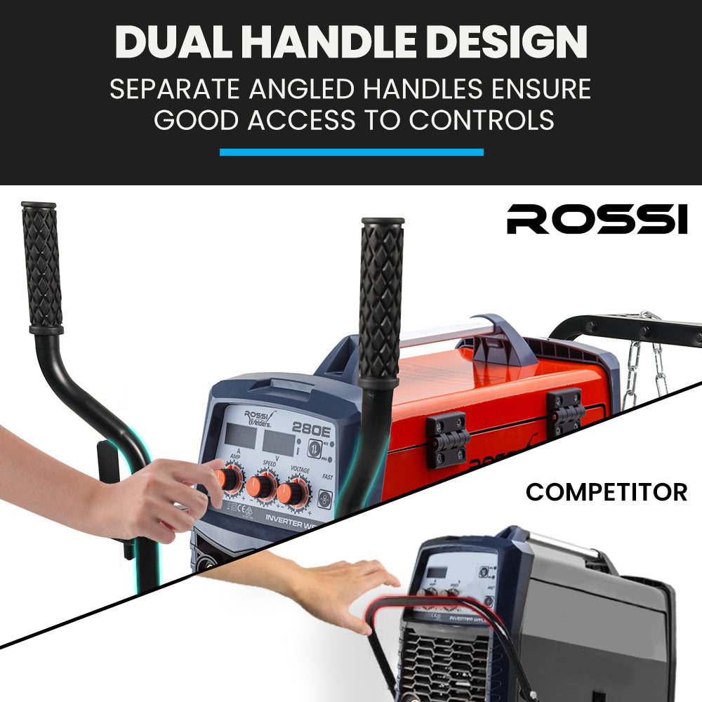 Rossi Heavy Duty 160Kg Capacity Welding Trolley Cart With Consumables Case