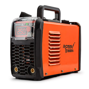 Rossi 250 Amp Stick Welder Portable Arc Mma Inverter Welding Machine 15A Plug