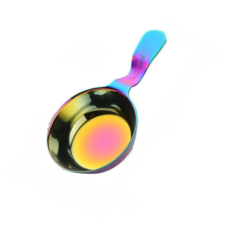 Pink Rainbow Stainless Steel Sauce Dish Mini Tray Dipping Bowl Set Of Two