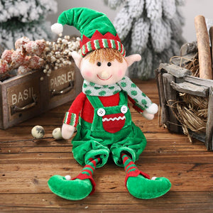 48Cm Cute Christmas Elf Soft Toy Decoration