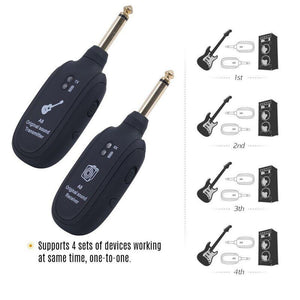 Guitar Accessories A8 Wireless System Electric Guitars Transmitter And Receiver Set