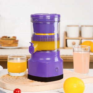 Electric Orange Juicer Lemon Squeezer Usb Rechargeable Citrus Machine Portable Blender