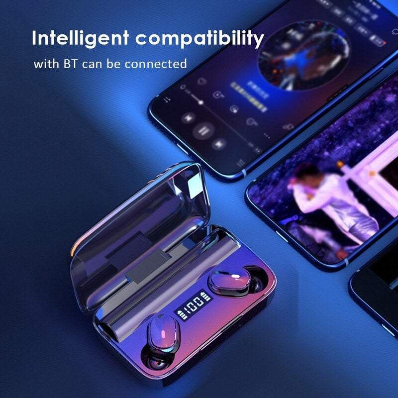 Earphones Earpieces A9 Bt5.0 True Wirelessly Stereo Sport Headphone