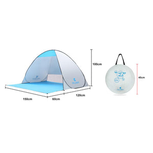 Automatic Pop Up Sun Shade Beach Tent Sunshelter