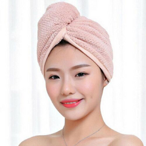 Absorbent Microfibre Hair Drying Towel Bathroom Accessories