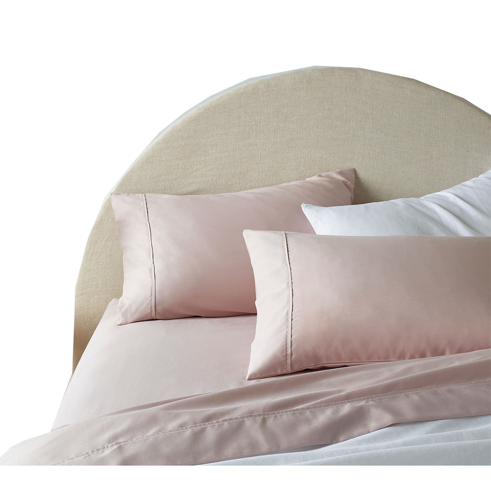 Accessorize 1900Tc Cotton Rich Sheet Set Blush King