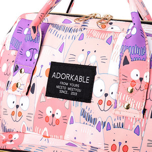 Cute Colourful Multifunctional Backpack Nappy Bag