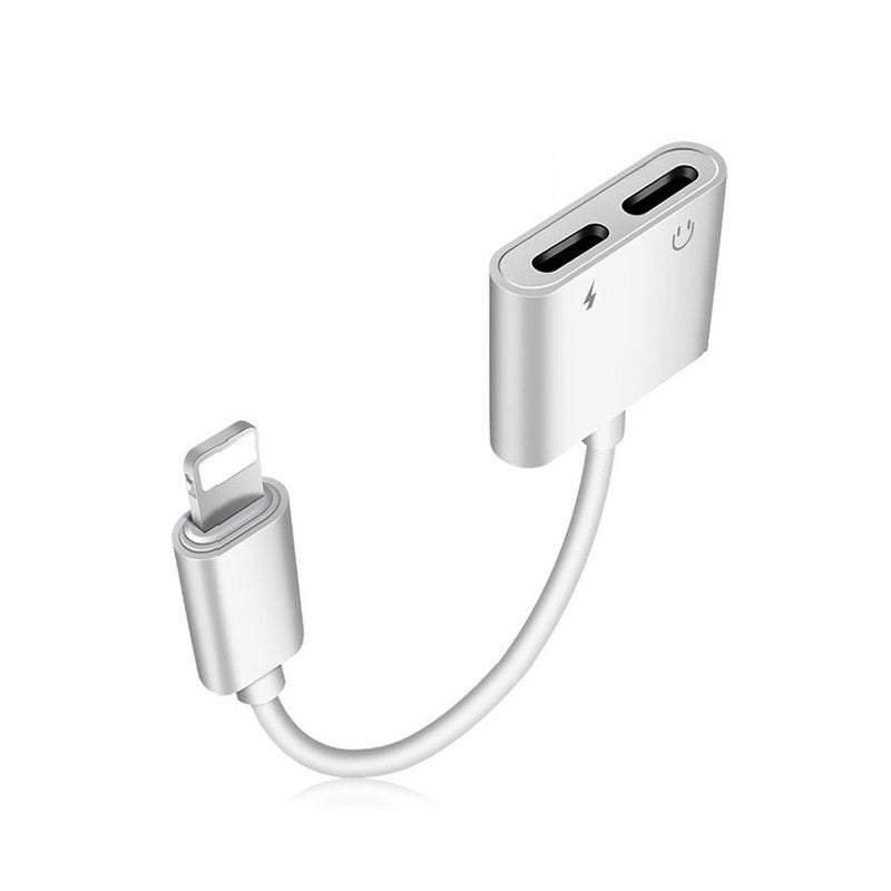 Hod Health And Home 2 In 1 Audio Adapter Charging Earphone Aux Cable Splitter