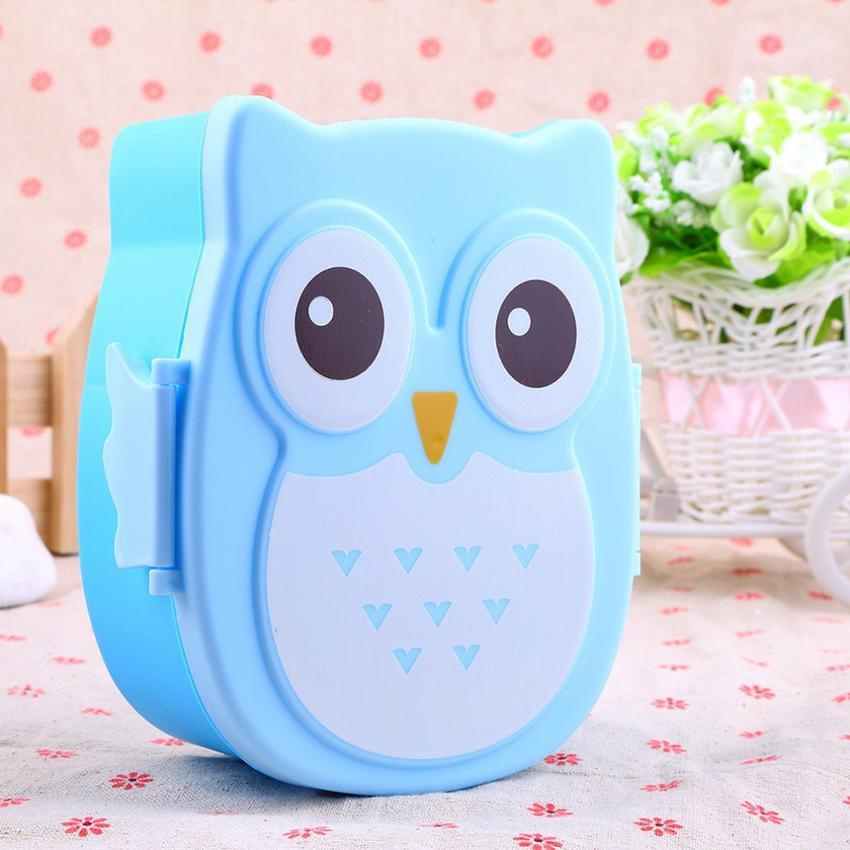 Kawaii Cute Owl Microwave Bento Container Lunch Box