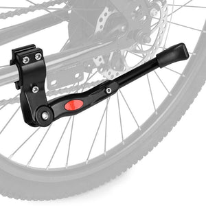 Adjustable Aluminum Bicycle Kickstand Bike Parking Stand Bracket