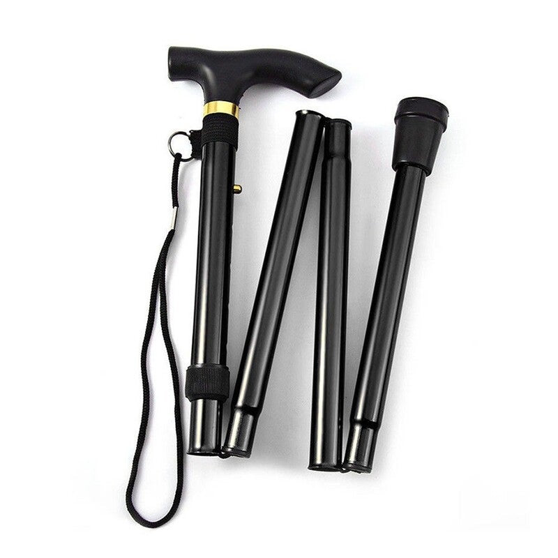 Adjustable Aluminum Metal Walking Stick 01