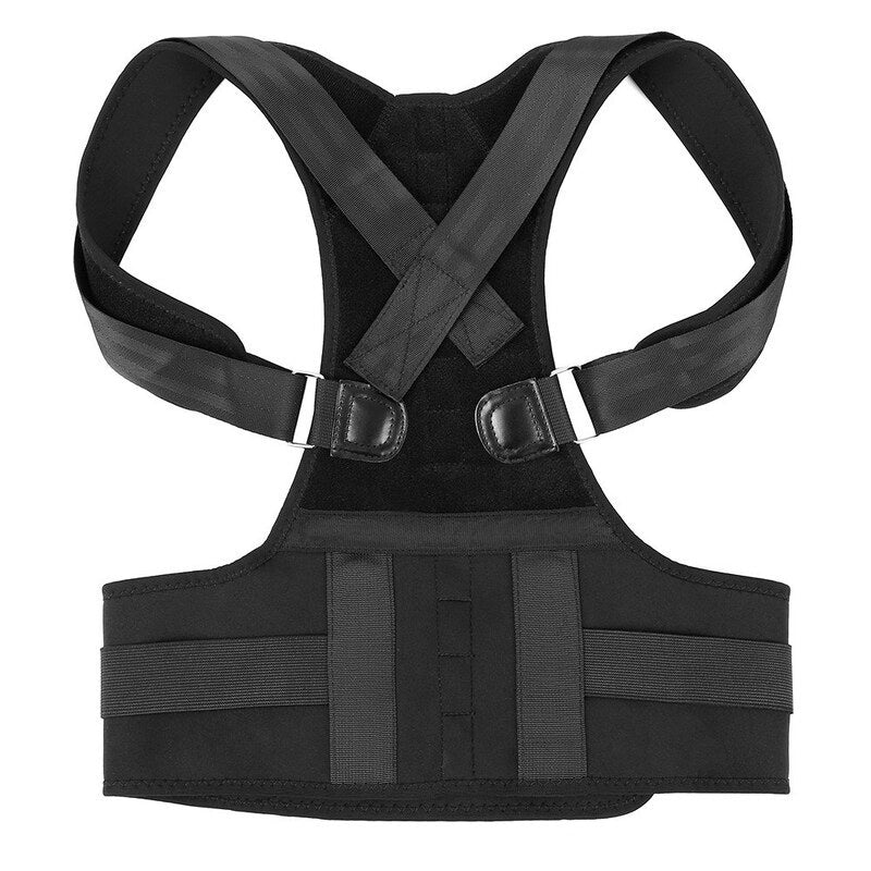 Adjustable Back Posture Corrector Shoulder Support Brace Strap