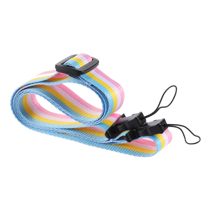 Adjustable Colorful Rainbow Comfortable Camera Neck Strap For Fujifilm Instax Mini 8 70 Film