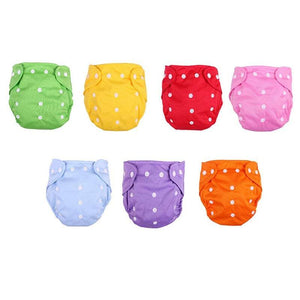 Rainbow Adjustable Reusable Cloth Nappies Washable Diaper Training Pants