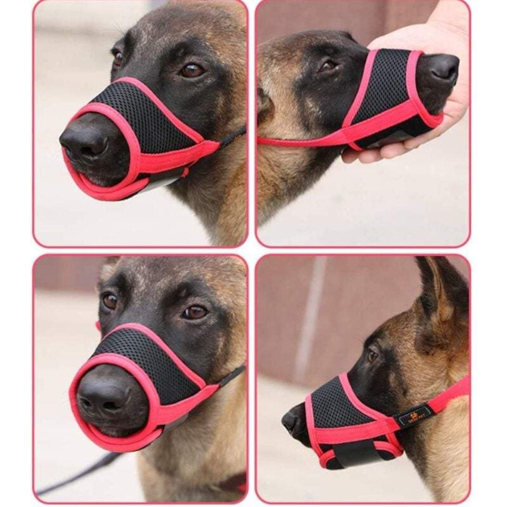 Hod Health And Home Breathable Muzzle Mouth Cover For Pet Dogs