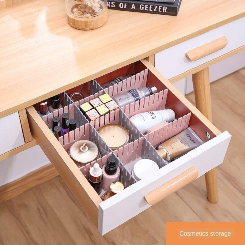 Adjustable Interlocking Storage Drawer Dividers Organiser