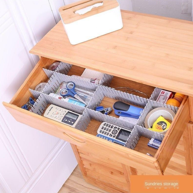 Adjustable Interlocking Storage Drawer Dividers Organiser