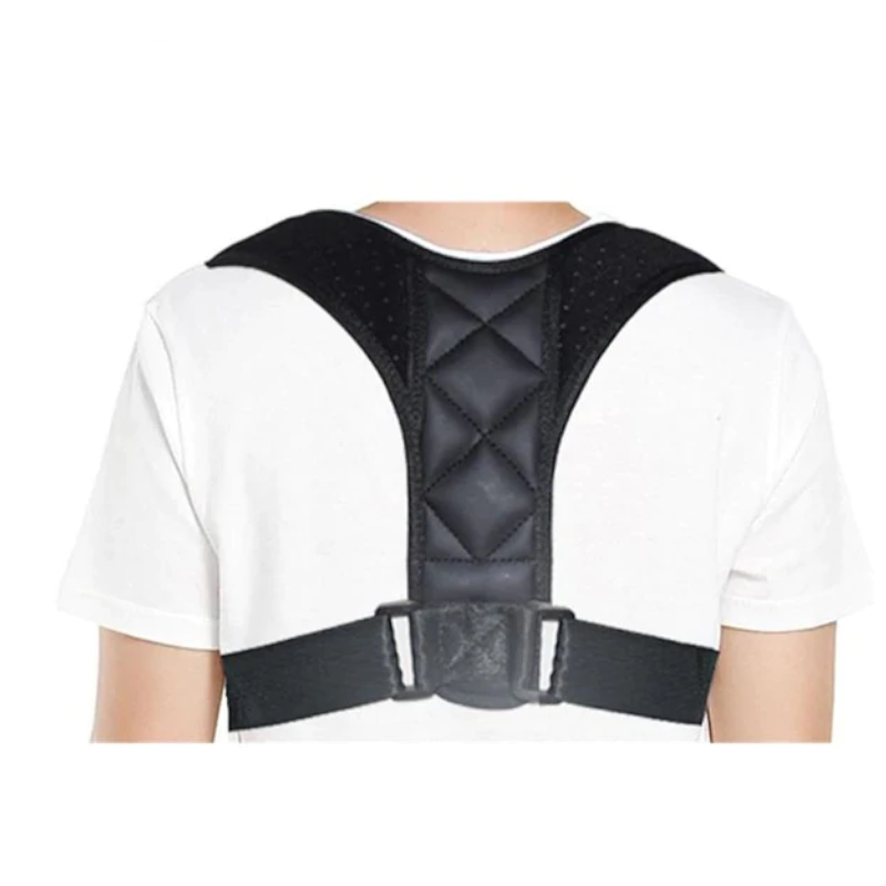 Adjustable Posture Corrector Clavicle Spine Back Shoulder Lumbar Brace Support Belt