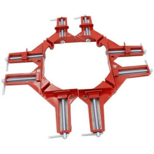 Aetool Right Angle Clips Quick Fixed Mitre Clamps Diy Glass Fish Tank Woodwork Photo Frame Red